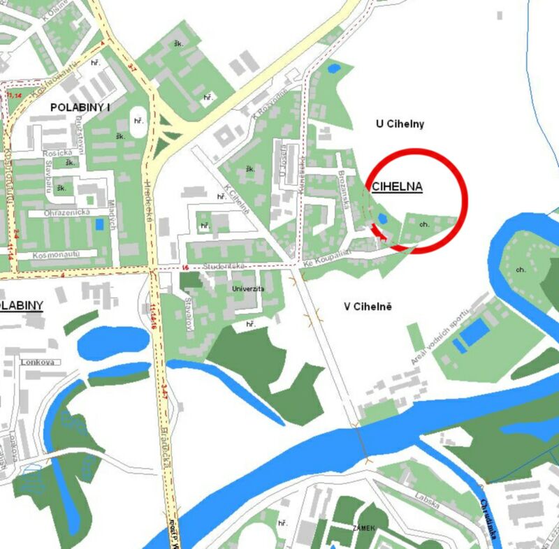 Mapa detail