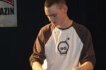 DJ Flip scratching
