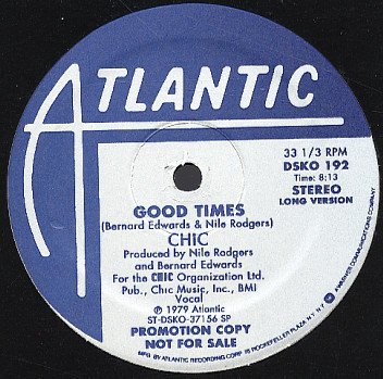 vinyl Chic - Good Times