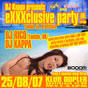 DJ Kappa presents eXXXclusive party vol.2 featuring DJ Rico (Bratislava, 25.8.2007)