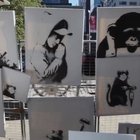 Banksy predával obrazy po 60 dolárov, nebol o ne záujem